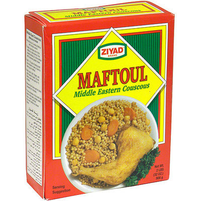 Ziyad Maftoul Middle Eastern Couscous, 32 oz (Pack of 5)
