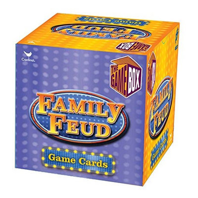 Family Feud Trivia Box Card Game