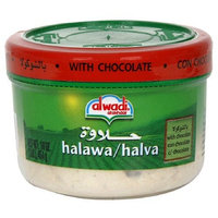 Al Wadi Al Akhdar Halawa/Halva, with Chocolate, 16-Ounce Tub (Pack of 4)