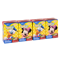 Disney Tummy Tickler 100% Real Apple Juice No Sugar Added 4.23 fl. oz. - 4 Pack