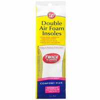 Walgreens Double Air Foam Insoles Women's