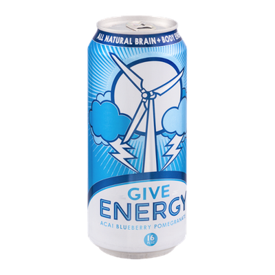 Give Energy Drink Acai Blueberry Pomegranate