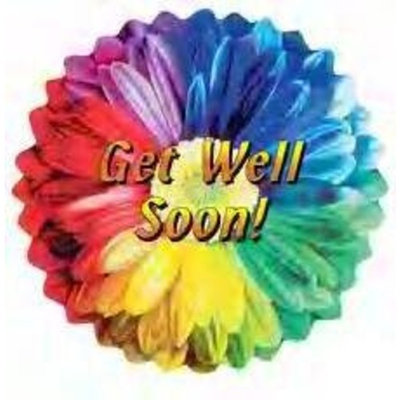 Oh Boy! Oberto GET WELL SOON! RAINBOW FLOWER 24