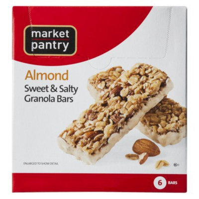 Market Pantry Sweet & Salty Almond Granola Bars 7.4-oz.