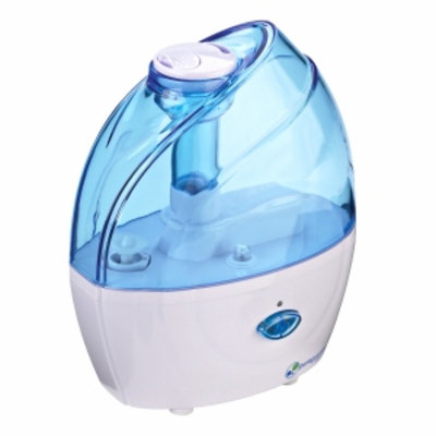 PureGuardian 10-Hour Ultrasonic Table Top Humidifier, Light Blue, 1 ea