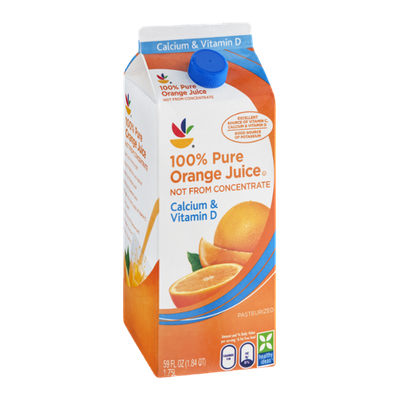 Ahold 100% Pure Orange Juice Not from Concentrate Calcium & Vitamin D