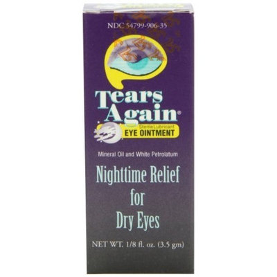Ocusoft Tears Again Eye Ointment, Sterile Lubricant, Nighttime Relief for Dry Eyes, 5g (Pack of 6)