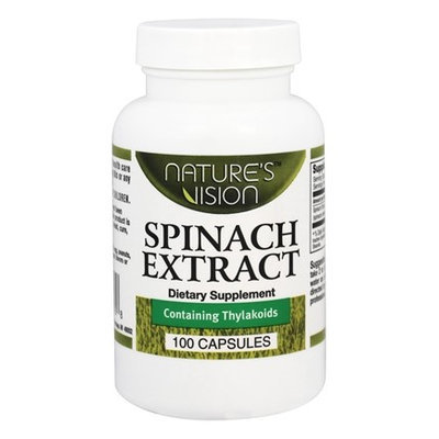Natures Vision Nature's Vision - Spinach Extract 750 mg. - 100 Capsules