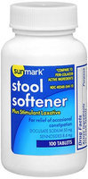 Sunmark Stool Softener Plus Stimulant, Laxative Tablets 100 caps by Sunmark
