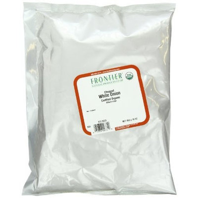 Frontier Natural Products, chopped White Onion, Certified Organic, 16 Oz Bag