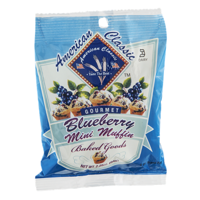 American Classic Gourmet Mini Muffin Blueberry