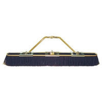 TOUGH GUY 12L014 Push Brooml, Poly, Steel Block