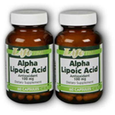 Alpha Lipoic Acid 300 mg Twin Packs LifeTime 60+60 Caps