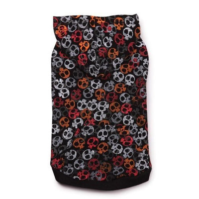 Casual Canine Polyester/Cotton Bone Heads Waffle Dog Hoodie, X-Small, 8-Inch, Orange