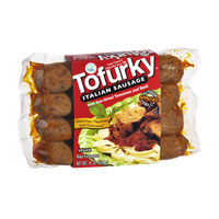 Turtle Island Foods Tofurky Italian Sausage with Sun-Dried Tomatoes and Basil