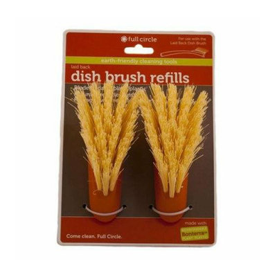 Full Circle Home Laid Back Dish Brush Refills Case of 12 2 Pack