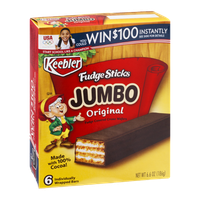 Keebler Fudge Sticks Jumbo Original