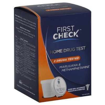 USHealthTests First Check HOME Drug Test -Marijuana & Methamphetamine Drug Test