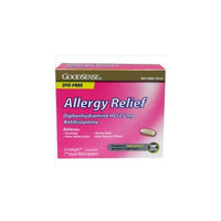 GoodSense Allergy Relief 25 Mg Dye Free Softgels 24 Count