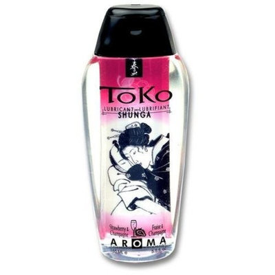 Shunga Lubricant Toko Aroma Champange/Straw. (Package of 3)