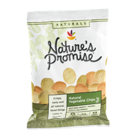 Nature's Promise Natural Vegetable Chips Vegetable Medley Potato, Tomato and Spinach