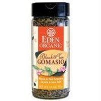 Eden Foods Organic Black & Tan Gomasio Sesame Salt 3.5 oz. (Pack of 12)