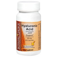 Botanic Choice Hyaluronic Acid 80 mg Herbal Supplement Capsules