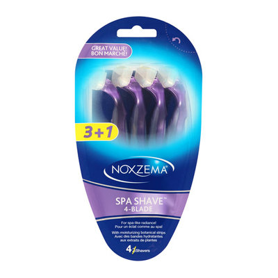 Noxzema Spa Shave 4-Blade Disposable Shavers
