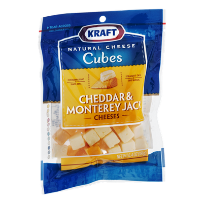 Kraft Cubes Cheddar & Monterey Jack Cheese
