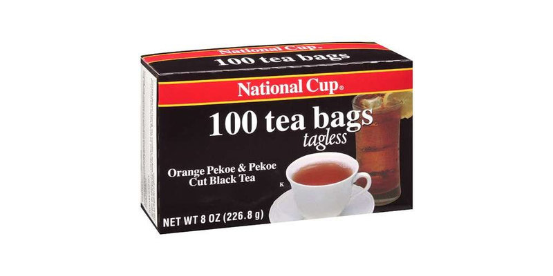 National Cup Orange Pekoe & Pekoe Cut Black Tea, 8 oz ...