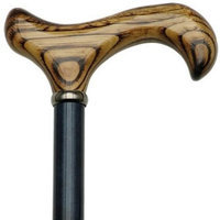 Harvy Men Derby Cane Denim Blue Maple Shaft Chestnut Handle -Affordable Gift! Item #DHAR-9764600