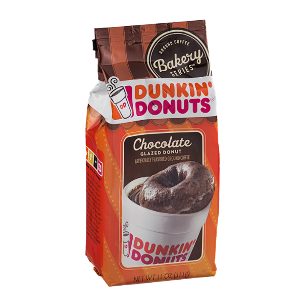 Dunkin' Donuts Ground Coffee Bakery Series Chocolate Glazed Dounut
