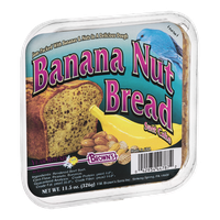 Brown's Banana Nut Bread Suet Cake