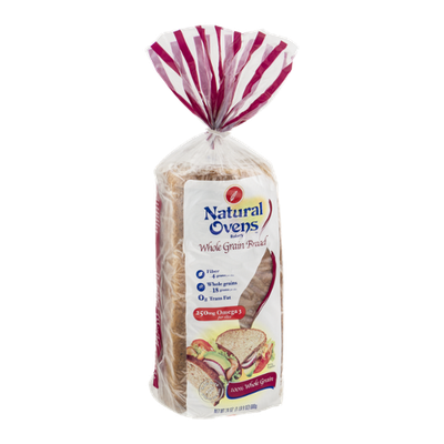 Natural Ovens Whole Grain Bread 100% Whole Grain
