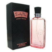 Liz Claiborne Lucky You By Lucky Brand For Women. Eau De Toilette Spray 3.4 Oz.