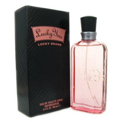 Liz Claiborne Lucky You By Lucky Brand For Women. Eau De Toilette Spray 3.4 Oz.