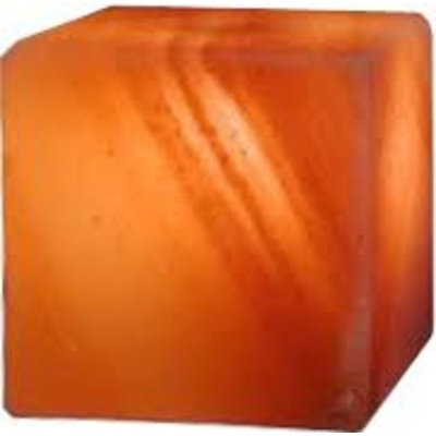 Aloha Bay Himalayan Salt - Salt Crystal Cube Lamp - 4 Inch