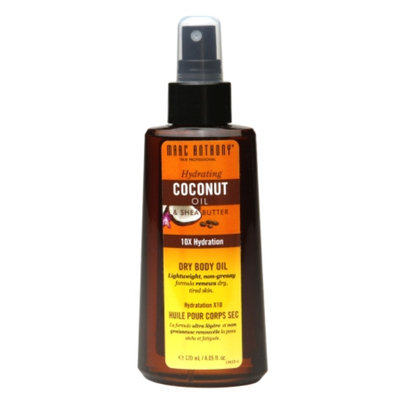 Marc Anthony True Professional Dry Body Oil, Hydrating Coconut Oil & Shea Butter, 4.05 fl oz