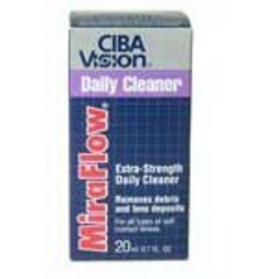 Ciba Vision Miraflow Extra-Strength Daily Cleaner .7 fl oz (20 ml)
