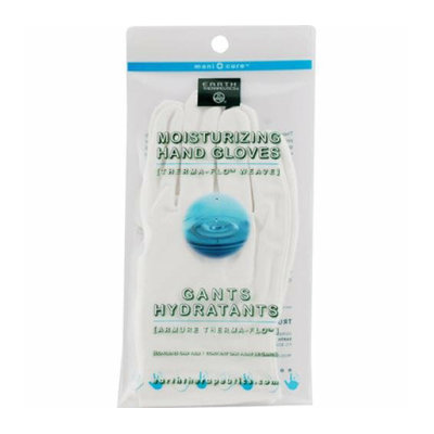 Earth Therapeutics Moisturizing Hand Gloves White 1 Pair