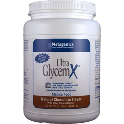 Metagenics - UltraGlycemX Medical Food Natural Chocolate Flavor - 22 oz.