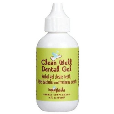 Happytails Clean Well Dental Gel - 2 oz