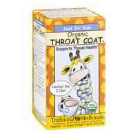 Traditional Medicinals Herbal Tea Bags Just For Kids Organic Throat Coat - 18 CT