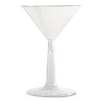 Wna Inc. COMET MARTINI GLASS 2PC CLR 6 OZ 8/12'S (WNA MT696)
