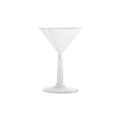 Wna Inc. COMET MARTINI GLASS 2PC CLR 6 OZ 8/12'S (WNA MT696)