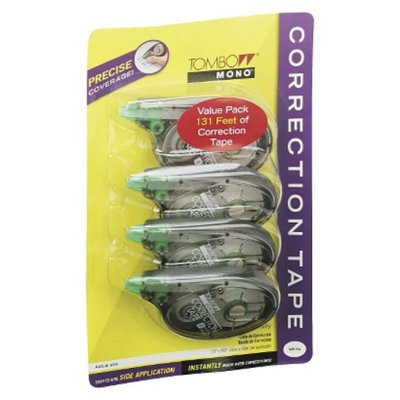 Tombow Non-Refillable Mono Correction Tape - White (4 Per Pack)