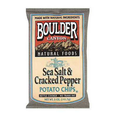 Boulder Canyon Sea Salt & Cracked Pepper Potato Chips