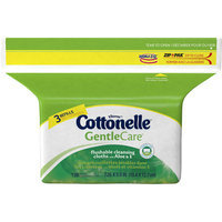 Cottonelle Gentle Care Flushable Cleansing Cloths with Aloe & E Refills