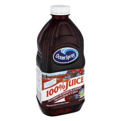 Ocean Spray 100% Cranberry, Blueberry & Blackberry Juice