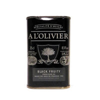 A L'Olivier Black Fruity Virgin Olive Oil 8.45 oz